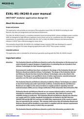 Infineon iMOTION EVAL-M1-IM240-A User Manual