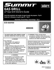 Weber Summit S-420LP Owner's Manual
