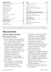 Smeg CVI138RG Manual