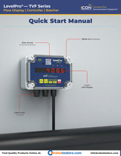 ICON LevelPro TVF-450-1121 Quick Start Manual