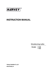HARVEY T-60 Instruction Manual