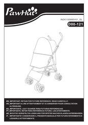 PawHut D00-121 Manual
