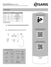 Saris CycleGlide 6021 Assembly Instructions Manual