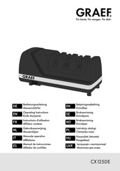 Graef CX125DE Operating Instructions Manual