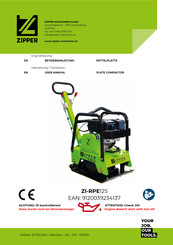 Zipper Mowers ZI-RPE125 User Manual