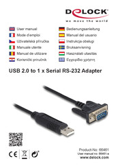 DeLOCK 66461 User Manual