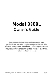 Voxx AVITAL 3308L Owner's Manual
