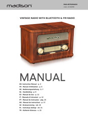 Madison MAD-RETRORADIO Instruction Manual