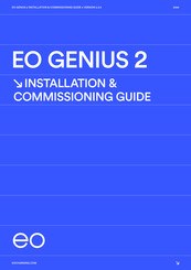 EO Genius 2 Installation & Commissioning Manual
