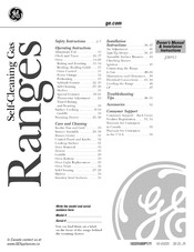 GE Profile J2B912 Owner's Manual & Installation Instructions