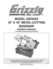 Grizzly G9744Z2 Owner's Manual