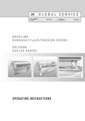 Jk ERGOLINE SUNDASH Series Operating Instructions Manual