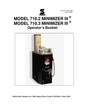 safety-kleen MINIMIZER III 710.3 Booklet