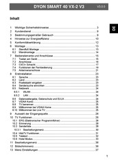 Dyon SMART 40 VX-2 V3 User Manual