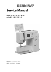 Bernina 125 S Service Manual
