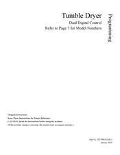 Alliance Laundry Systems UA030S Programming Manual