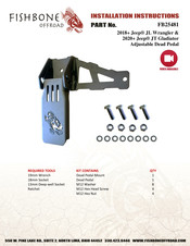 Fishbone Offroad FB25481 Installation Instructions