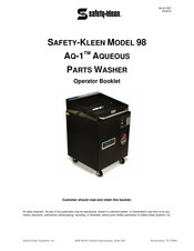 safety-kleen AQ-1 98 Booklet