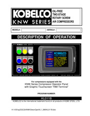 Kobelco KNW Series Manual