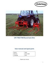Underhaug UM 7790 User Manual And Spare Parts