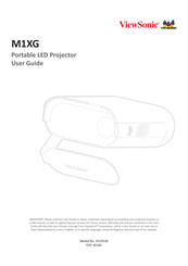 ViewSonic M1XG User Manual