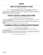 IKEA IMBS104GSS01 Use & Care Manual