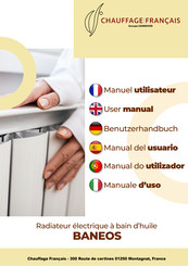 SANNOVER CHAUFFAGE FRANCAIS BANEOS 2500 Operating Instructions Manual