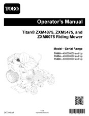 Toro 76448 Operator's Manual