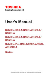 Toshiba Satellite C55D-A Series User Manual