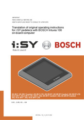 Bosch Intuvia 100 XXL N3.8 ZR F Translation Of Original Operating Instructions