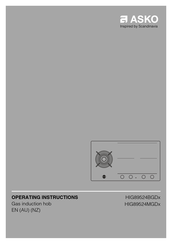 Asko HIG89524BGD Series Operating Instructions Manual