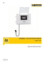 REMEHA Elga Ace MB Installation, User And Service Manual