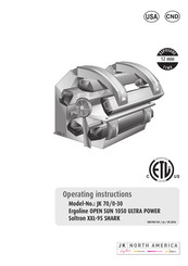 Jk 70/0-30 Operating Instructions Manual