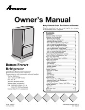 Amana ARB2557CSR-PARB2557CS1 Owner's Manual