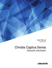 Christie DWU500SA User Manual