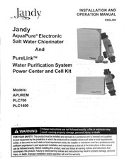 Jandy AquaPure APUREM Installation And Operation Manual