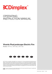 Dimplex VVT75 Operating Instructions Manual