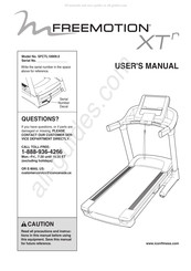 ICON FREEMOTION XTR User Manual