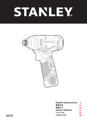 Stanley SCI10D2K Manual