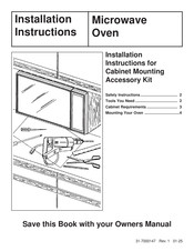 GE PCHK11S1 Installation Instructions Manual