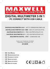 Maxwell Digital Multimeters 25 328 B User Manual