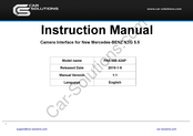 Car Solutions PAS-MB-424P Instruction Manual