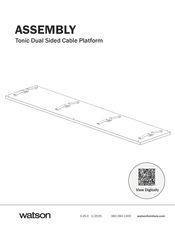Watson Tonic Dual Sided Cable Platform Assembly