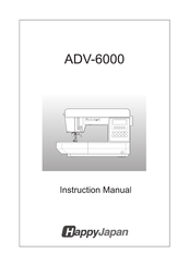 HappyJapan ADV-6000 Instruction Manual
