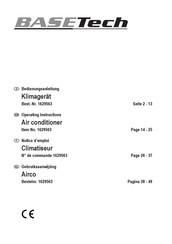 BASETech 1629563 Operating Instructions Manual