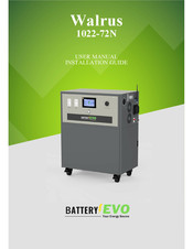 BatteryEVO EVO-WLRS-1022-72N User Manual & Installation Manual