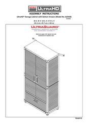 Seville Classics UltraHD 16265B Assembly Instructions Manual