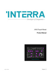 Interra iX10 Product Manual