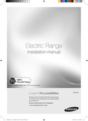 Samsung FE710DRS/XAC Installation Manual