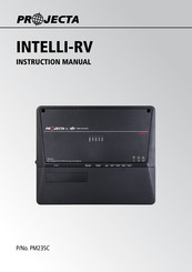Projecta INTELLI-RV PM435C Instruction Manual